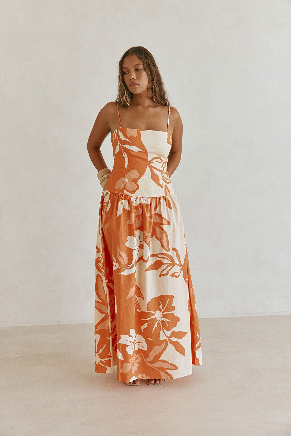 Samia Dress - Sunset Botanica - Image 2