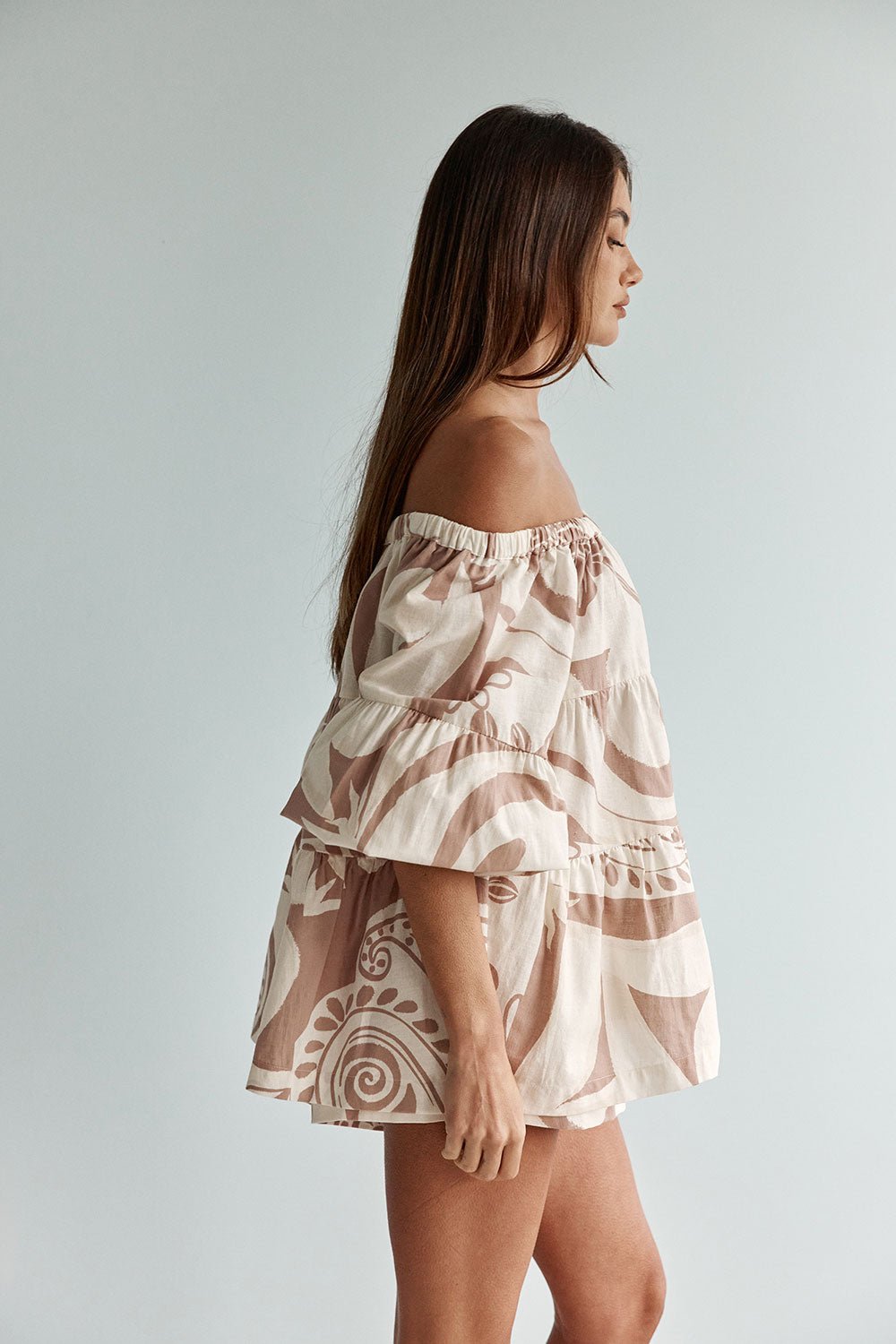Adina Shorts - Paisley Sunset - Image 4
