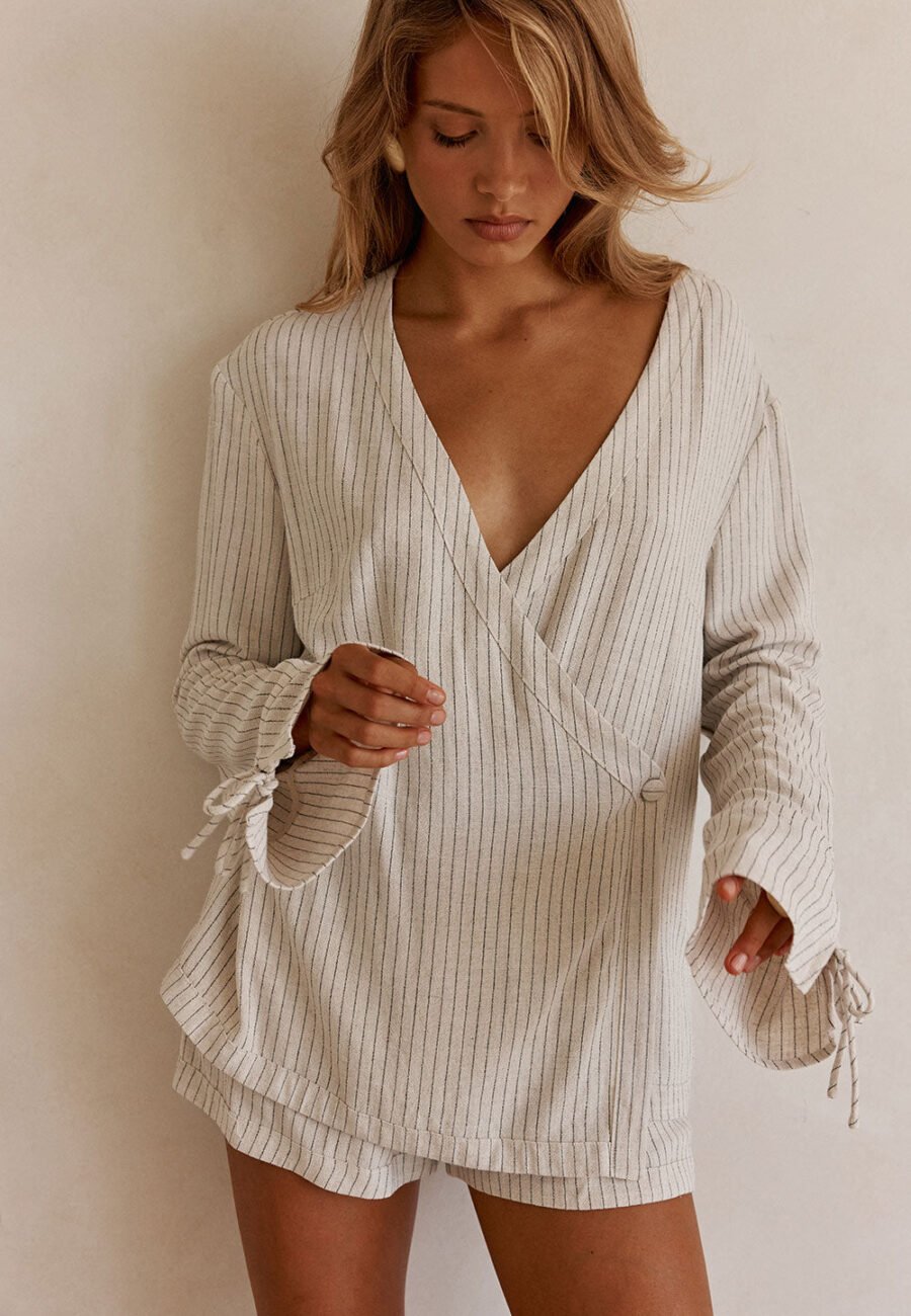 Lyla Wrap Top