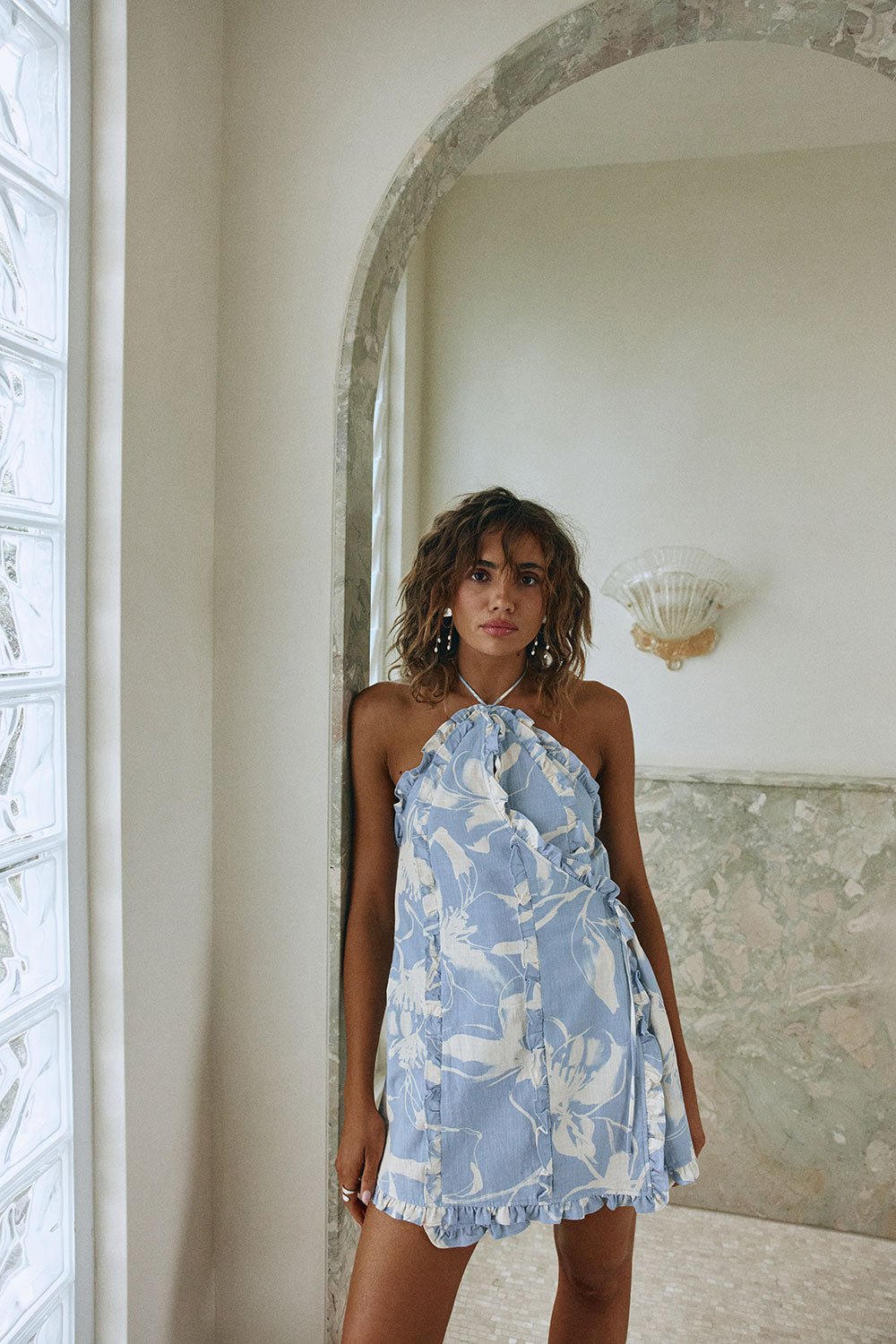 Kharli Dress - Ink Floral - Image 2