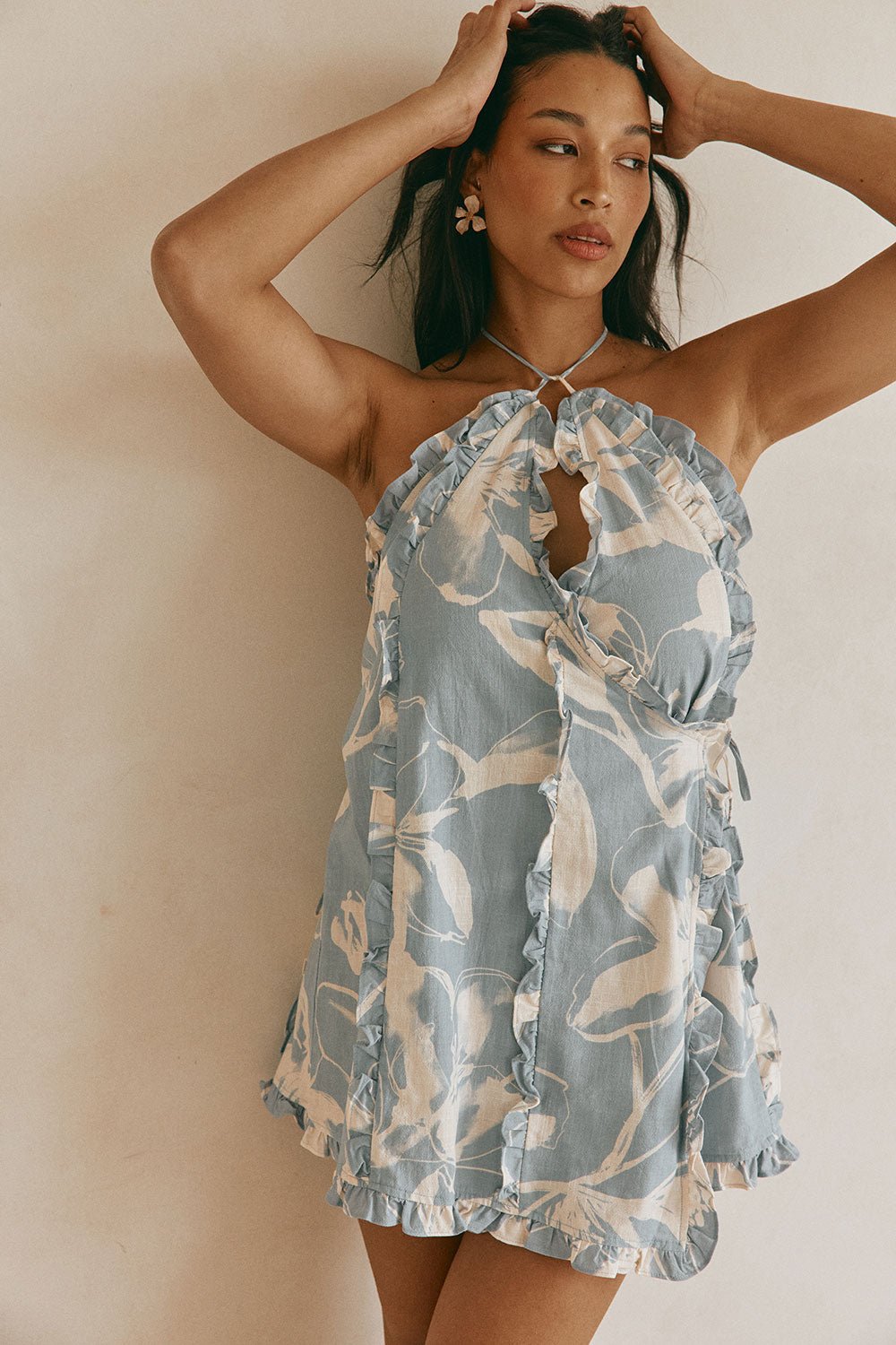 Kharli Dress - Ink Floral - Image 3