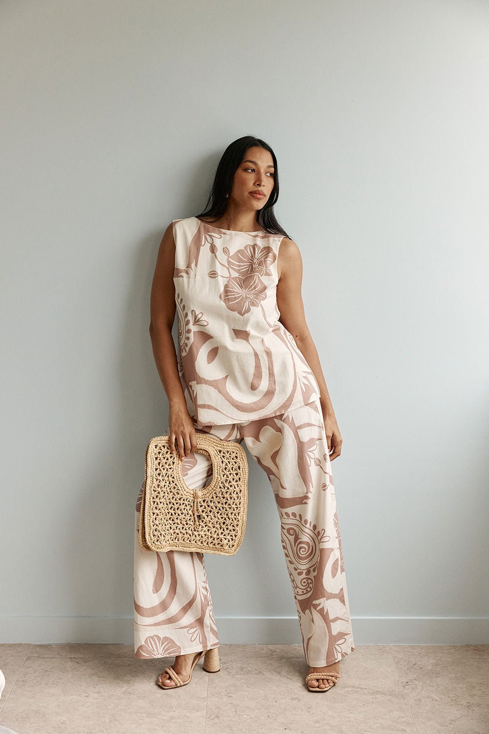Emani Top - Paisley Sunset - Image 3