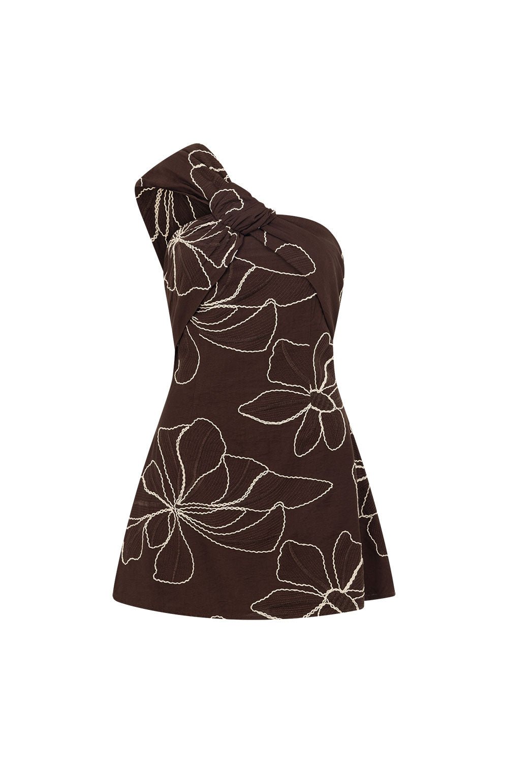 Dimmi Dress - Chocolate Floral - Image 7