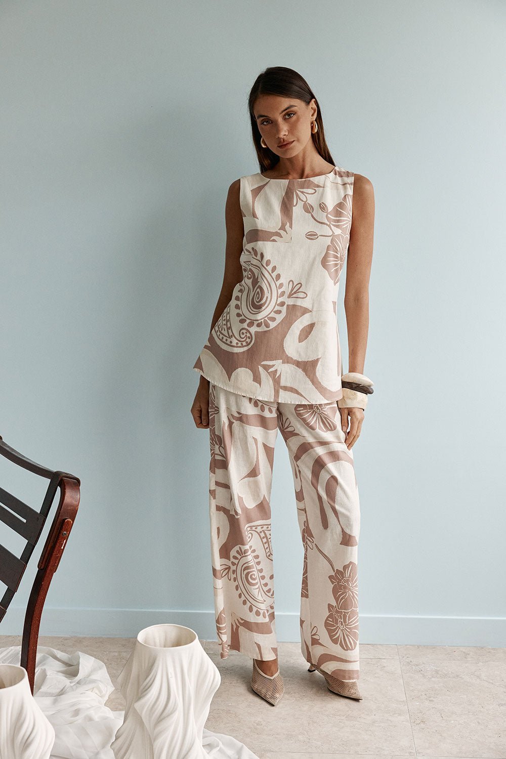 Emani Top - Paisley Sunset - Image 4