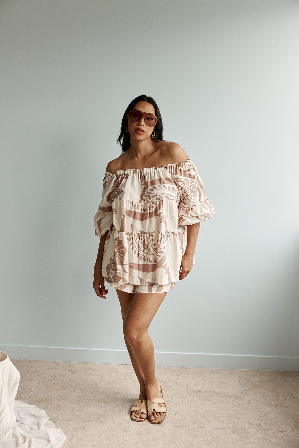 Adina Shorts - Paisley Sunset - Image 3