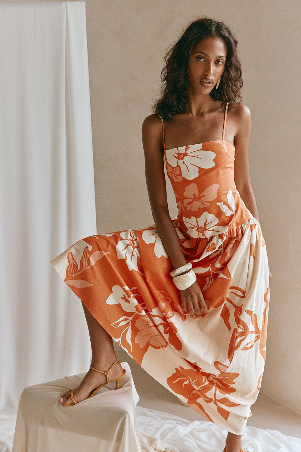 Samia Dress - Sunset Botanica - Image 3
